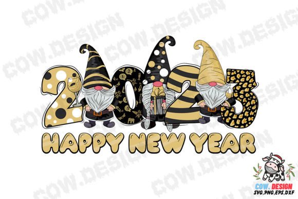 Gnome 2023 Happy New Year Sublimation Review