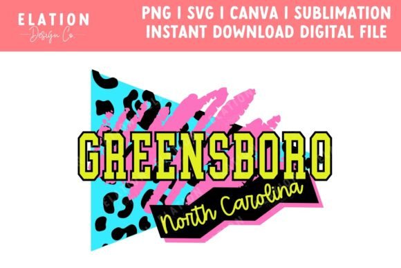 Greensboro North Carolina Retro Png: A Designer's Review