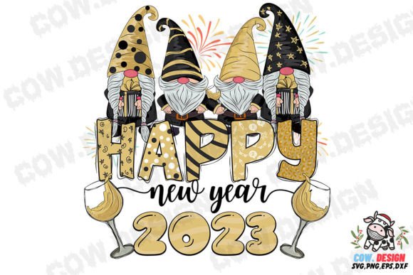 Happy New Year Gnome 2023 Sublimation: A Designer's Real-World Review