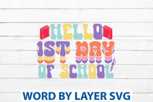 Hello 1st Day of School Embroidery Review