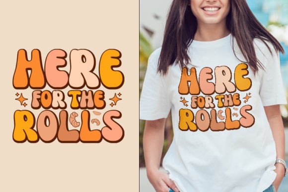 Here for Retro Thanksgiving SVG Design Review