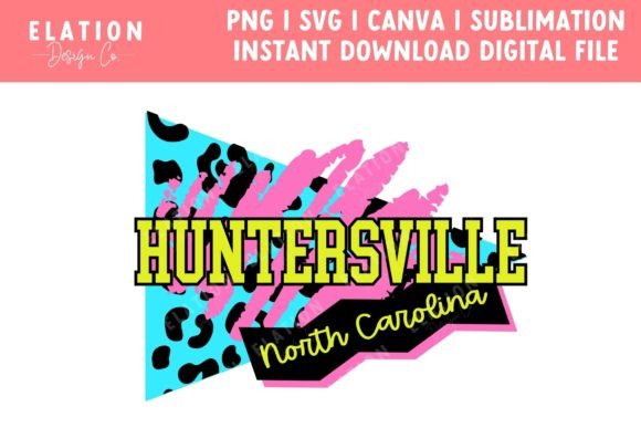Huntersville North Carolina Retro 80s