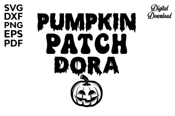 Pumpkin Patch Dora Svg, Halloween Svg Review