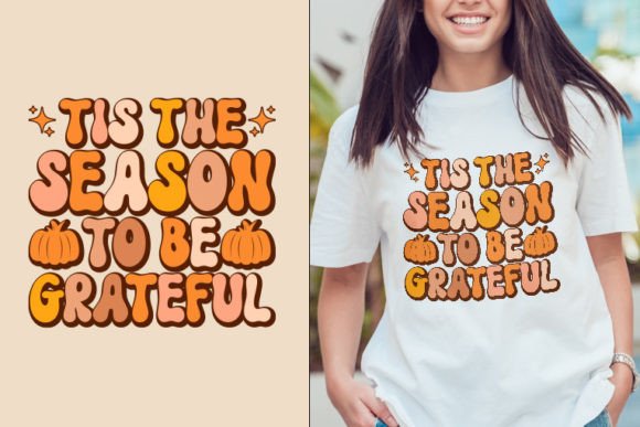 Tis the Retro Thanksgiving SVG Design